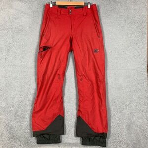 Mammut Bormio Pants Men's 32‎ Red Waterproof Vented Insulated Snowboard Ski HS